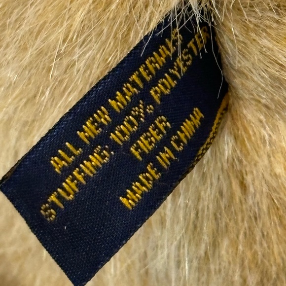 Boyd’s Conjoined Bear Griffin Bearsly 20” With Leather Brass Studded Bell Collar - Picture 5 of 13